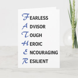 お父さんのデイカードの意味 カード