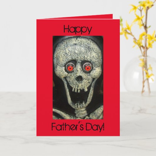 お父さんのデイカードユーモアのセンス カード (黄色い花)