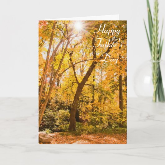 お父さんのデイカード。旦那 サンキューカード (正面)