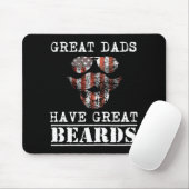 お父さんのパパおよび私ひげ及び口ひげのおもしろいなパッド マウスパッド (マウス)