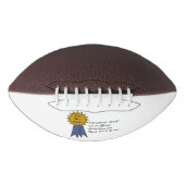 お父さんのパーソナライズされた日の贈り物を作成 アメリカンフットボール (正面)