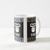 お父さんのマグはだれであるか コーヒーマグカップ (正面右)