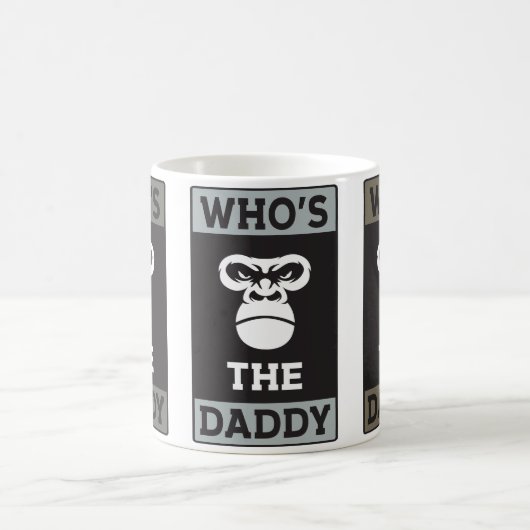 お父さんのマグはだれであるか コーヒーマグカップ (中央)