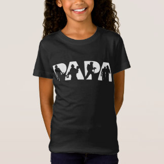 お父さんのユーモアたっぷりの消防士の日ギフト Tシャツ