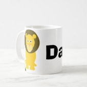 お父さんのライオンのマグ コーヒーマグカップ (正面左)