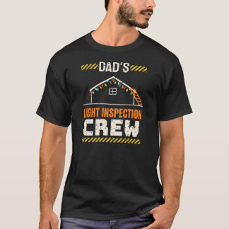 お父さんのライト点検隊 楽しいクリスマス Tシャツ