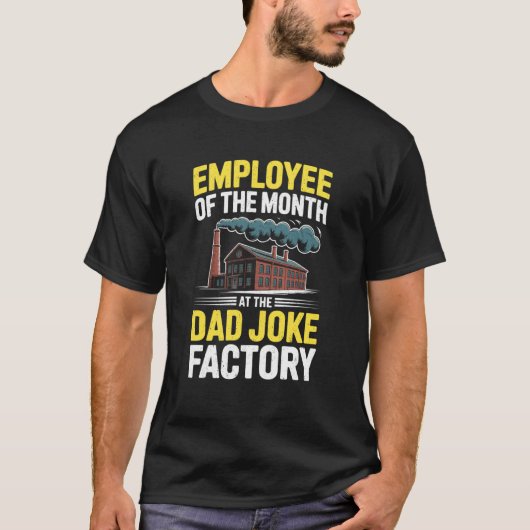 お父さんの冗談職場で今月のベスト従業員 F Tシャツ (正面)