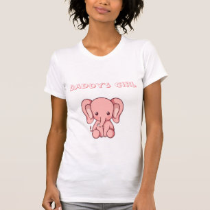 お父さんの女の子のワイシャツ Tシャツ