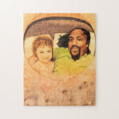 お父さんの女の子 ジグソーパズル (縦)