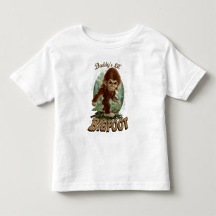 お父さんの小さいビッグフット トドラーTシャツ