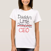 お父さんの小さいプリンセス-お父さんの小さいCEO Tシャツ (正面)