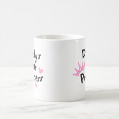 お父さんの小さいプリンセス コーヒーマグカップ (中央)