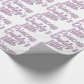 お父さんの小さいプリンセス ラッピングペーパー (角)