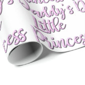 お父さんの小さいプリンセス ラッピングペーパー (ロールコーナー)