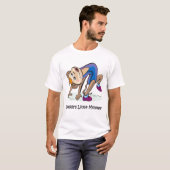 お父さんの小さい猿のTシャツ Tシャツ (正面フル)