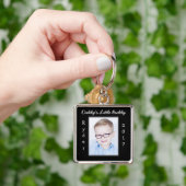 お父さんの小さい相棒の写真Keychainはカスタマイズ キーホルダー (手)