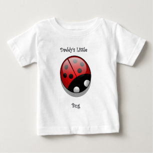お父さんの小さい虫 ベビーTシャツ