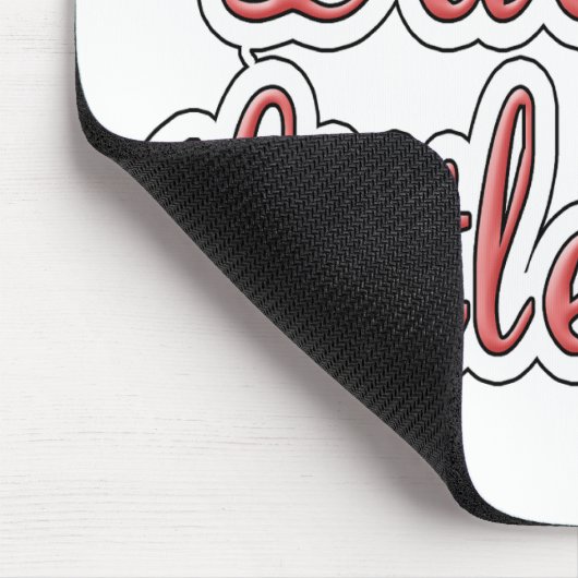 お父さんの小さな女の子 マウスパッド (コーナー)