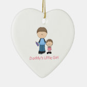 お父さんの小さな女の子(2) セラミックオーナメント (右)