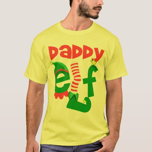 お父さんの小妖精や小人 Tシャツ (正面)