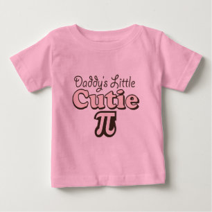 お父さんの少しかわいこちゃんPiのベビーのTシャツ ベビーTシャツ