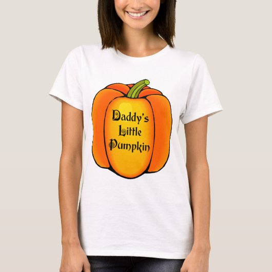 お父さんの少しカボチャ Tシャツ (正面)