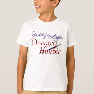 お父さんの少しドラゴンのハンター Tシャツ