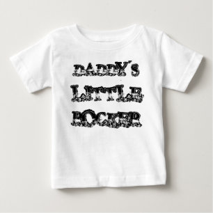 お父さんの少しロッカー ベビーTシャツ
