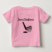 お父さんの少し容器 ベビーTシャツ (裏面)