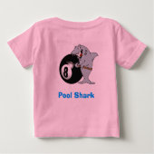 お父さんの少し… ベビーTシャツ (裏面)