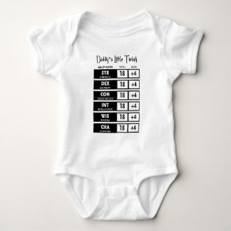 お父さんの少しTwinkのクリーパー ベビーボディスーツ