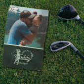お父さんの愛するキャディの写真 ゴルフタオル
