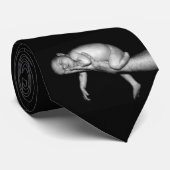 お父さんの手の人のタイの金庫 ネクタイ (ロール)