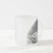 お父さんの手 フロストグラスマグカップ (正面右)