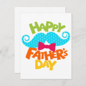 お父さんの日おめでとう、お父さん：愛の祭典 シーズンカード (正面/裏面)