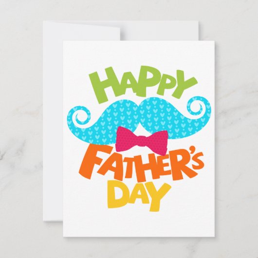 お父さんの日おめでとう、お父さん：愛の祭典 シーズンカード (正面)