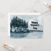 お父さんの日おめでとう カード (正面/裏面インサイチュ)