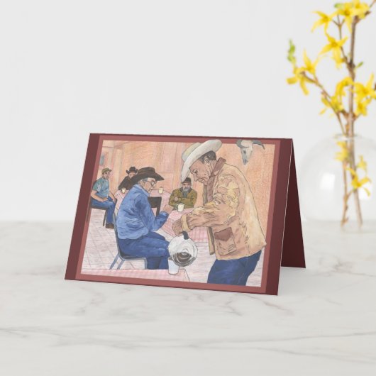 お父さんの日おめでとう！ カード (黄色い花)