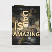 お父さんの日おめでとう シーズンカード (裏面)