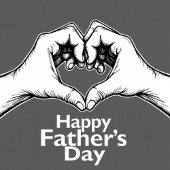 お父さんの日おめでとう シーズンカード