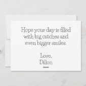 お父さんの日おめでとう シーズンカード (裏面)