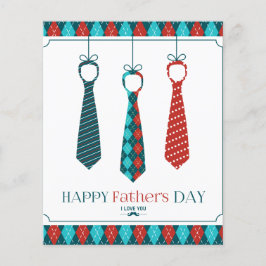 お父さんの日おめでとう チラシ