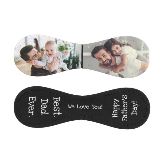 お父さんの日おめでとう!最高のパパ。今まで。フォトブラック 野球ボール (パネル)