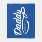 お父さんの日から…… フリースブランケット (正面)