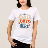 お父さんの日がやってきた トライブレンドＴシャツ (正面)