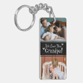 お父さんの日が大好きのおじいちゃん キーホルダー (正面左)