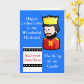 お父さんの日が妻の夫に カード (黄色い花)