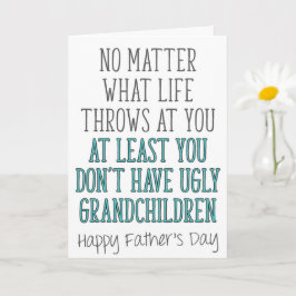 お父さんの日どんな命が投げても カード