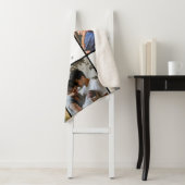 お父さんの日に家族の写真 シェルパブランケット (インサイチュ)