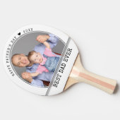 お父さんの日のパパのおめでとう最高の 卓球ラケット (横)